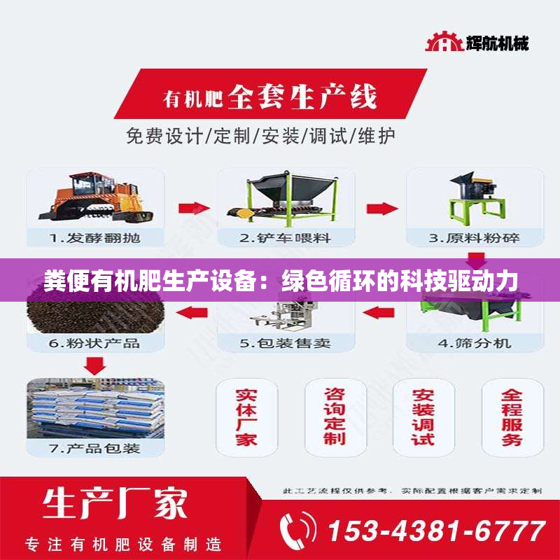 粪便有机肥生产设备：绿色循环的科技驱动力